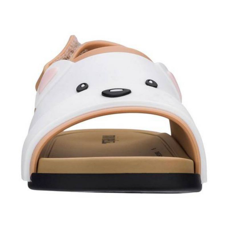 mini melissa beach slide sandal bear