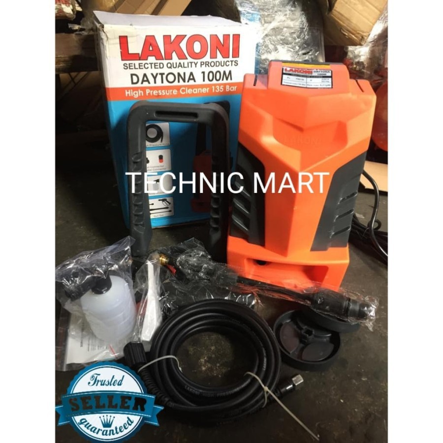 Daytona 100 M Mesin Steam Cuci Mobil Jet Cleaner Lakoni 700 W 135 bar
