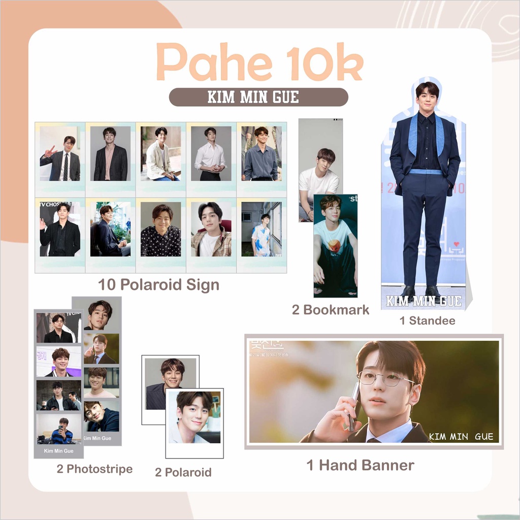 Paket hemat 10k KIM MIN GUE