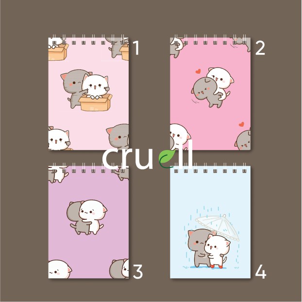 

[CRUELL] MEMO MINI MOTIF ANIMAL LUCU DAN UNIK / NOTEBOOK MINI 2