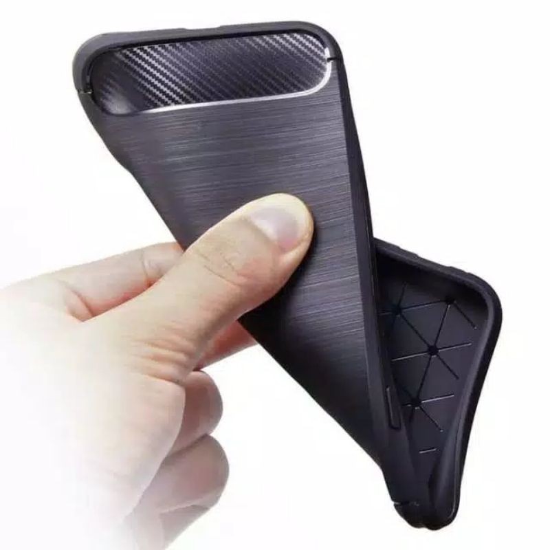 Case Realme 6 Pro Ipaky Carbon Fiber Premium