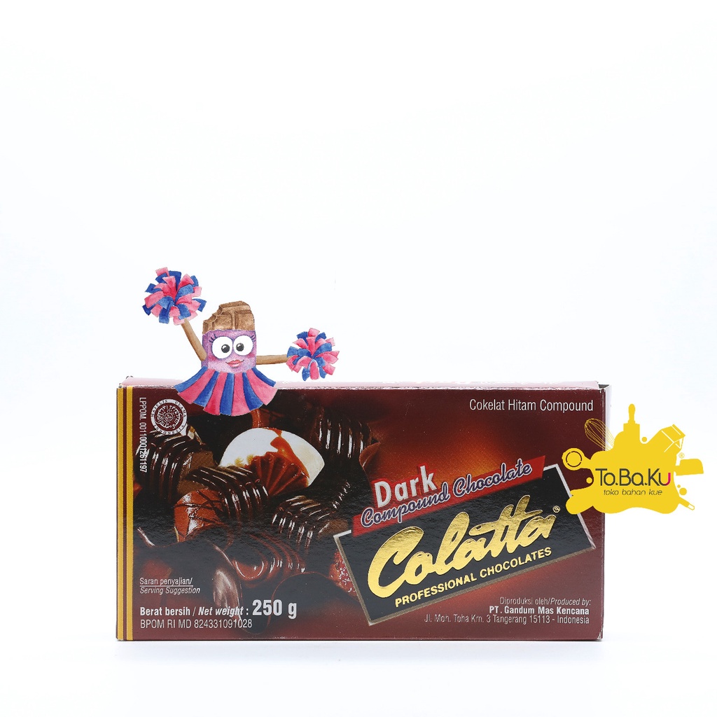 

Colatta Dark Banking Chocolate 250gr