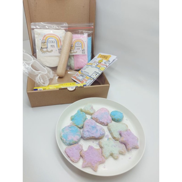 

Baking Kit Cookies Rainbow Wa!Kue hampers