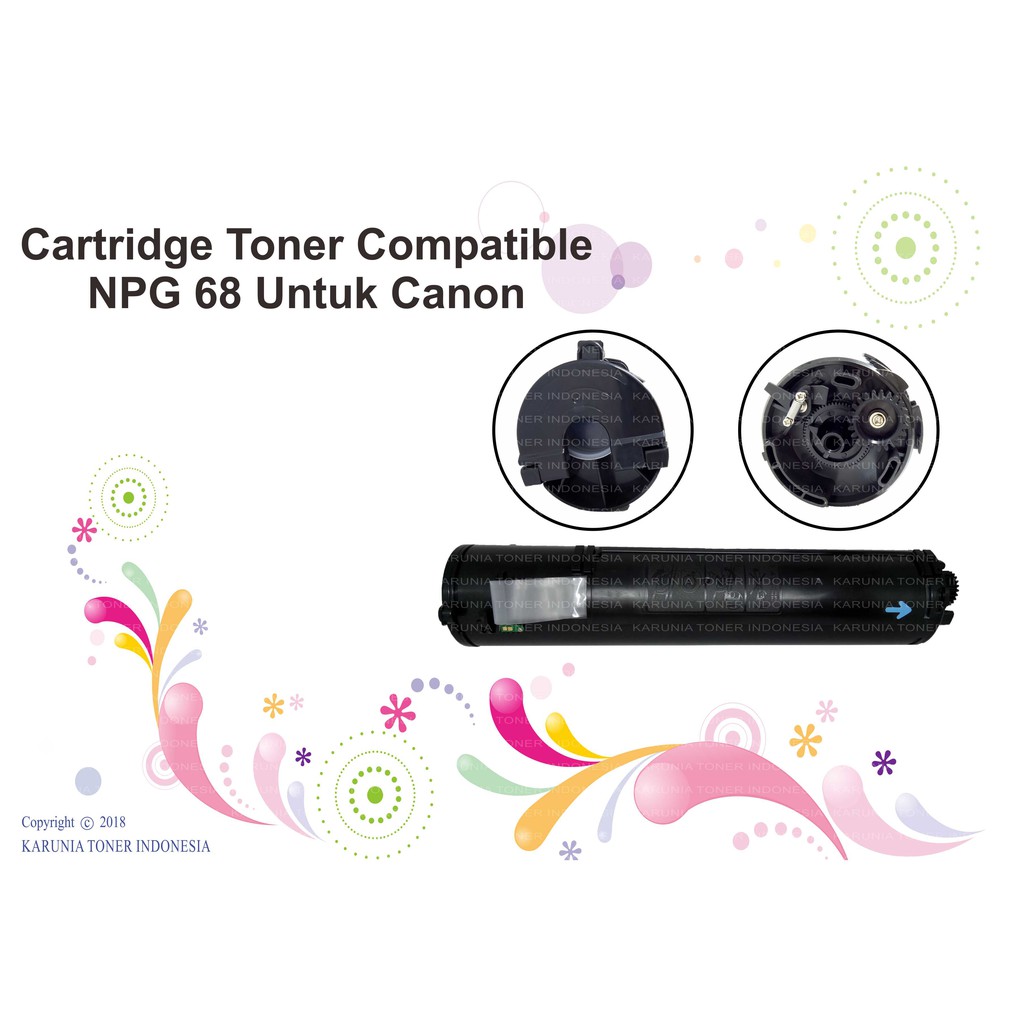 Cartridge Toner Compatible NPG 68 Untuk Canon