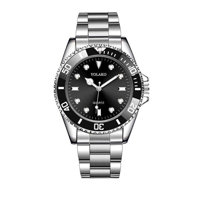 ✅COD [BBS] Jam Tangan Pria Wanita Model RLX Submarine Yolako Jam Tangan Rantai Quartz