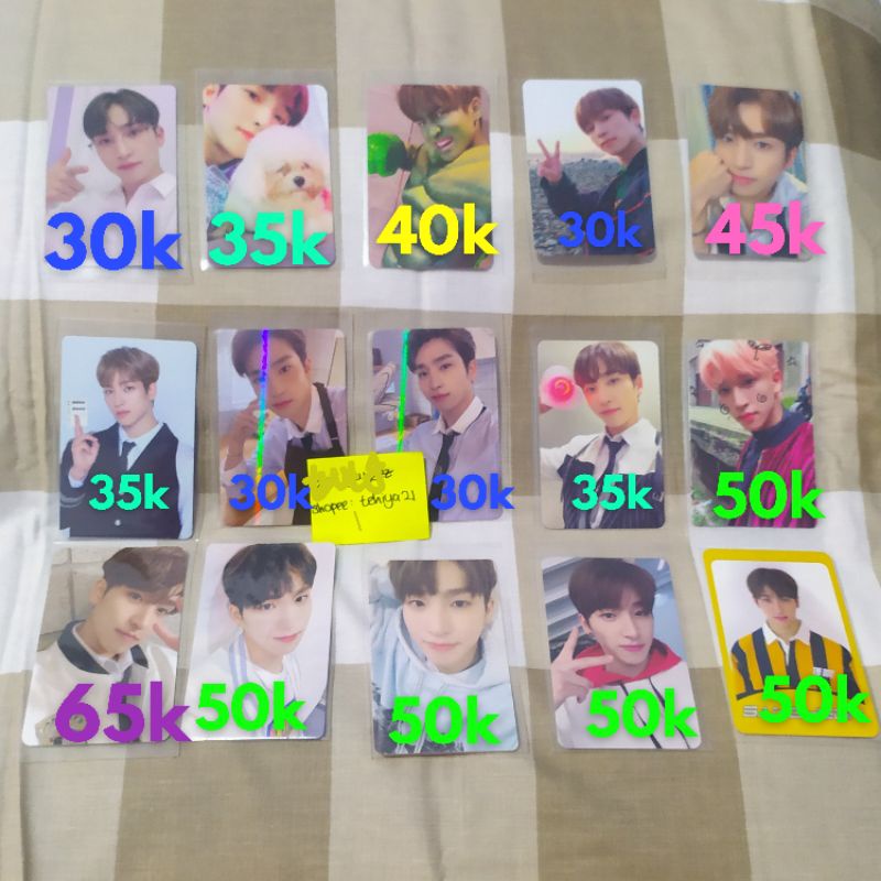 SANGYEON official photocard THE BOYZ pc sangyeon tbz album bene benefit no air bloom giddy up ddd di