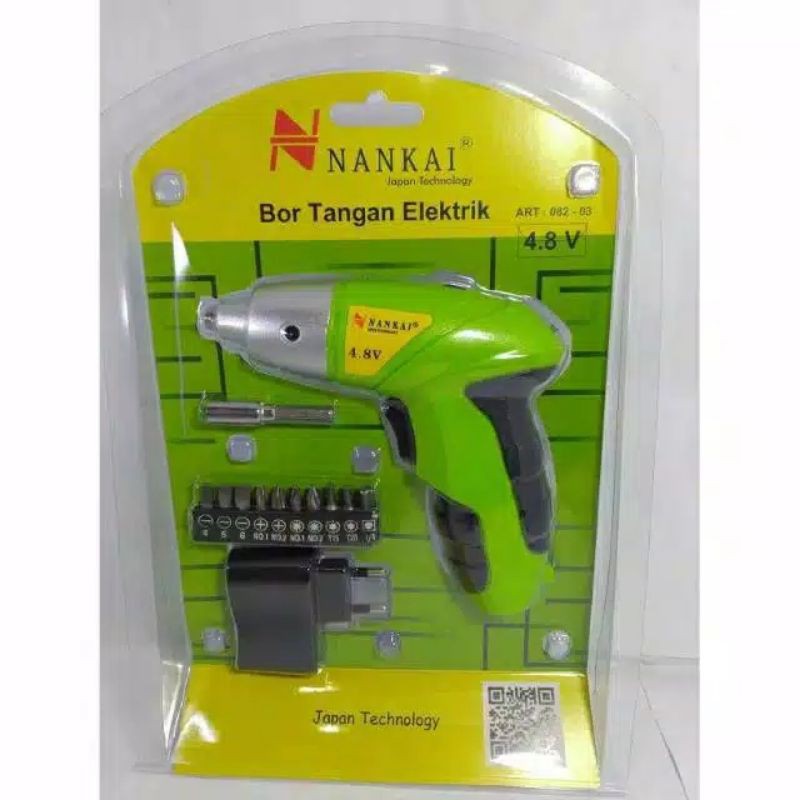 NANKAI bor batrai 4,8 volt/bor obeng cas cordles
