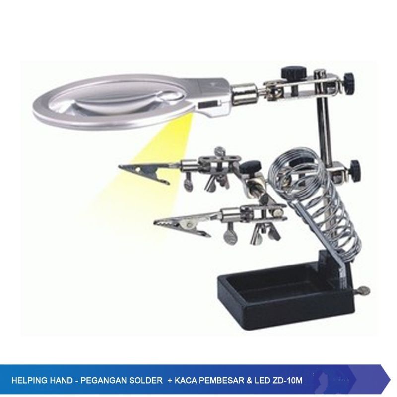 Tatakan Solder / Tempat solder /Taffware ZD-10M