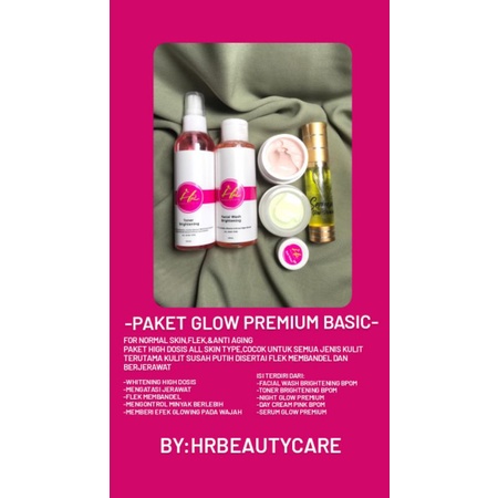 PAKET GLOW PREMIUM BASIC HR BEAUTY CARE