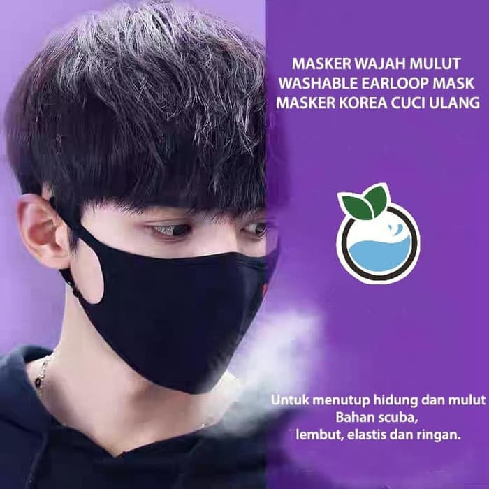 MASKER Scuba Korea bisa DICUCI