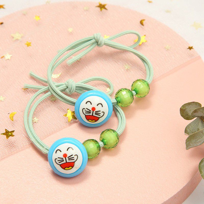 Ikat rambut Korea line motif panda lucu gelang Korea lucu