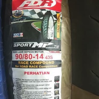 Irc Fasti Pro 80 80 14 90 80 14 Ban Balap Tubeless Soft Compound Matic Vario Mio Beat Scoopy Shopee Indonesia