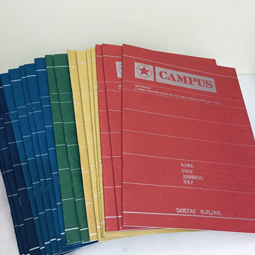 

Diskon Promo.. Buku Tulis Campus Diktat Kuliah 24 Lembar / Not Campus / 7mm x 35 Lines Bintang 96