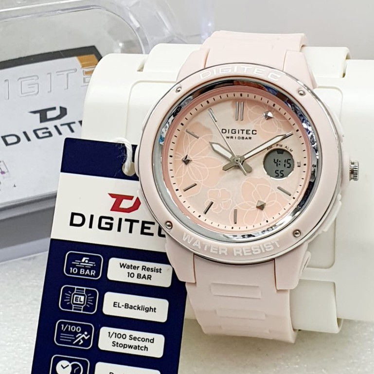 Jam Tangan Dual Time Original DIGITEC DA-4092 / DA 4092 / DA4092 DG Sporty