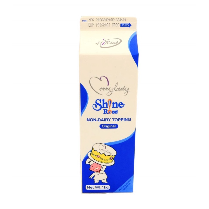 

Shineroad nondiary Whipping / Topping Cream 1 ltr