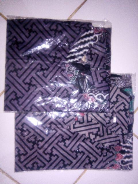 Batik Dianputri | Couple Batik Wanita Motif Manuk Ulir Merah Seragam Batik