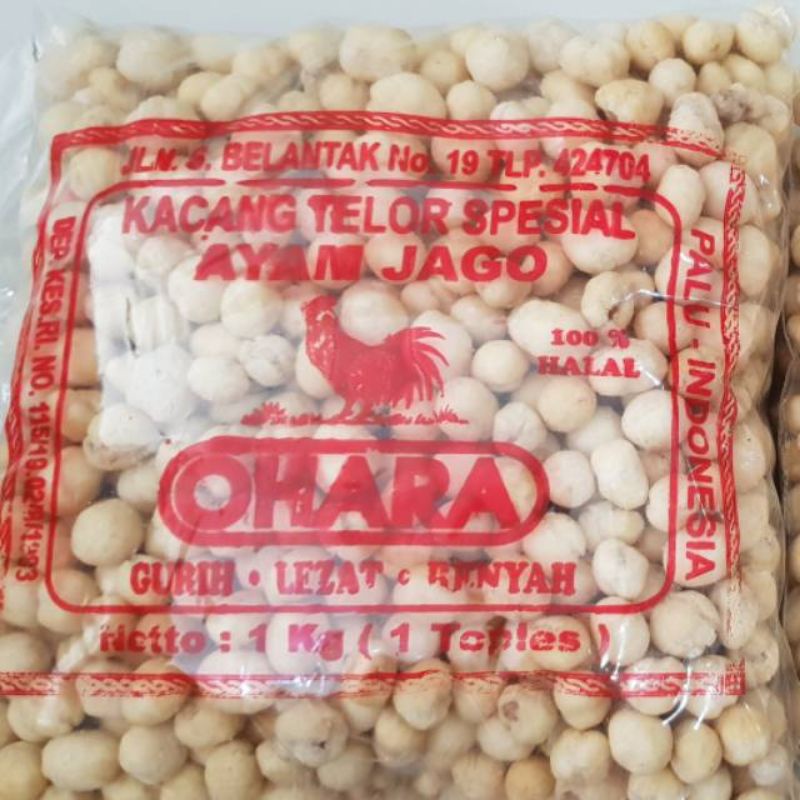 

kacang telur Ohara renyah dan Gurih dijamin ketagihan deh