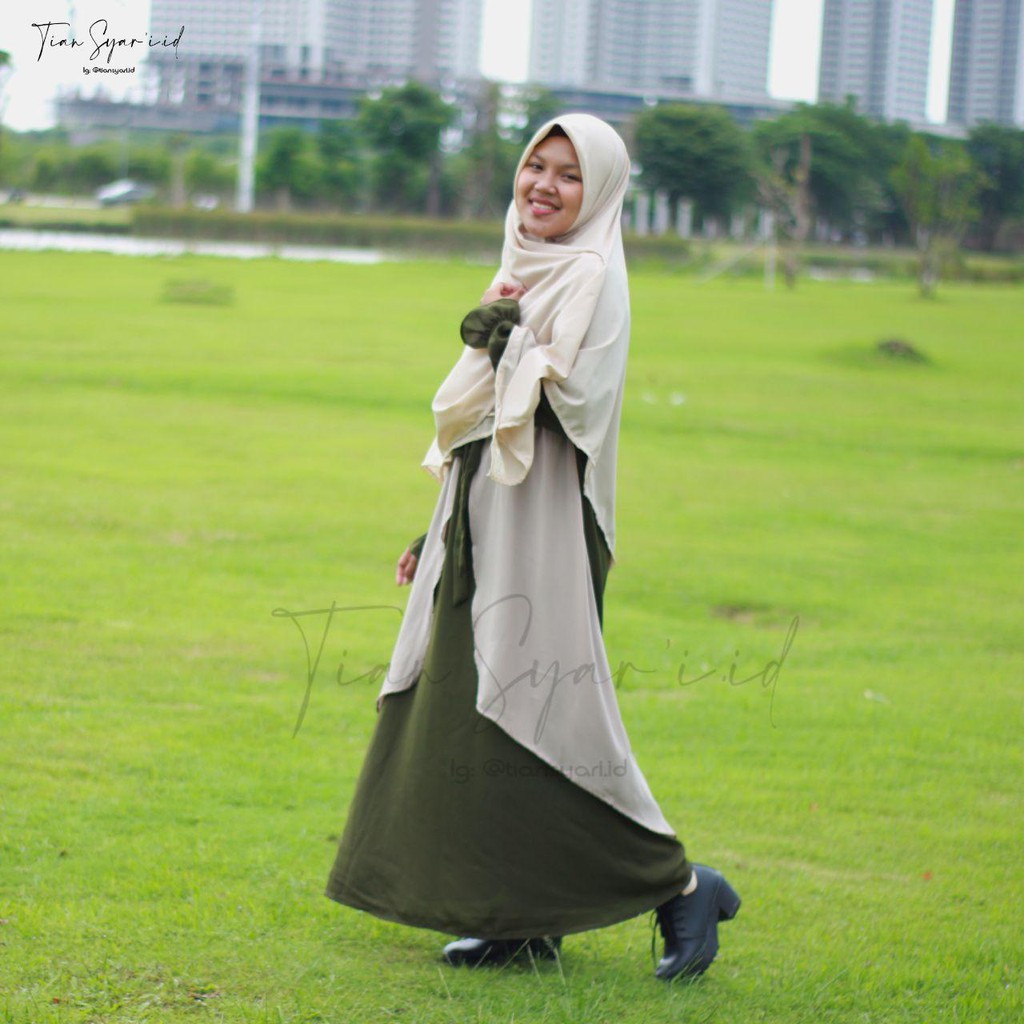 Ajyad Dress/ Gamis Muslimah/ Gamis Lucu/ Gamis Berkualitas BONUS SOUVENIR MUSLIMAH