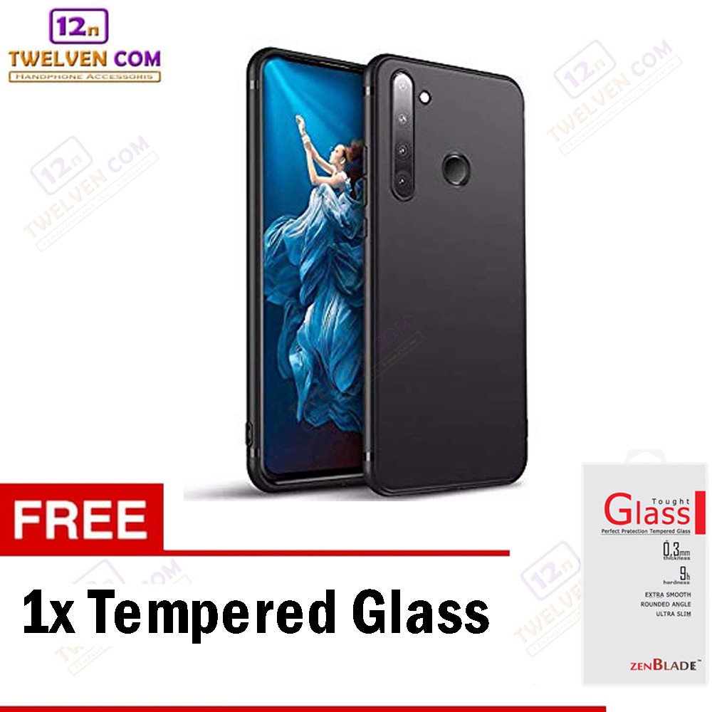 Case Ultra Slim Matte For Realme 5 - Free Tempered Glass