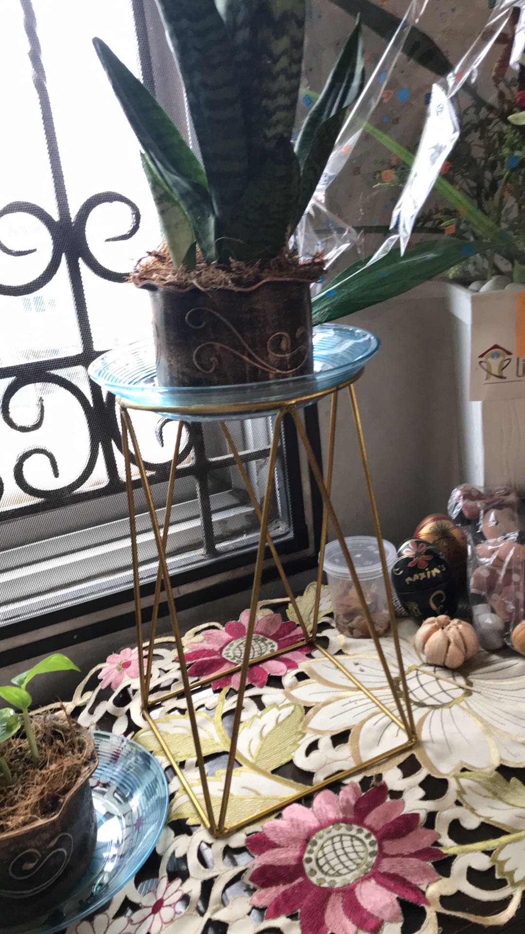 Standing Pot [sp.m1]- Standing Pot Besi - Standing Pot Murah - Standing Bunga [ Cod ]