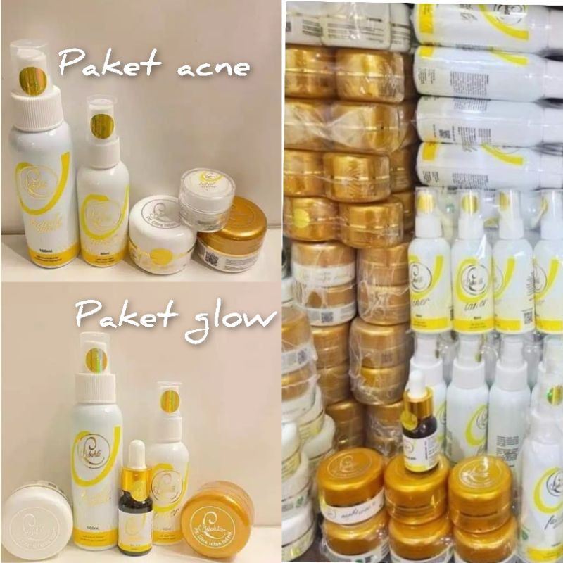 BEBWHITE C 100% ORIGINAL-  PAKET GLOW FORTE BPOM - PAKET ACNE SERIES - BBC SKINCARE PAKET WAJAH AMAN