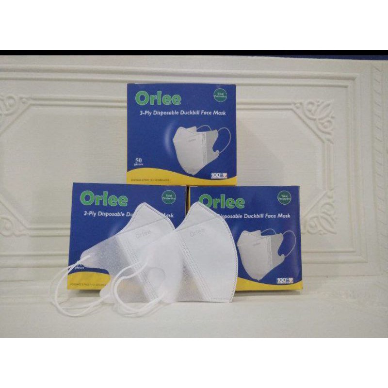 MASKER ORLEE DUCKBIL ISI 50 / MASKER ORLEE EMBOS