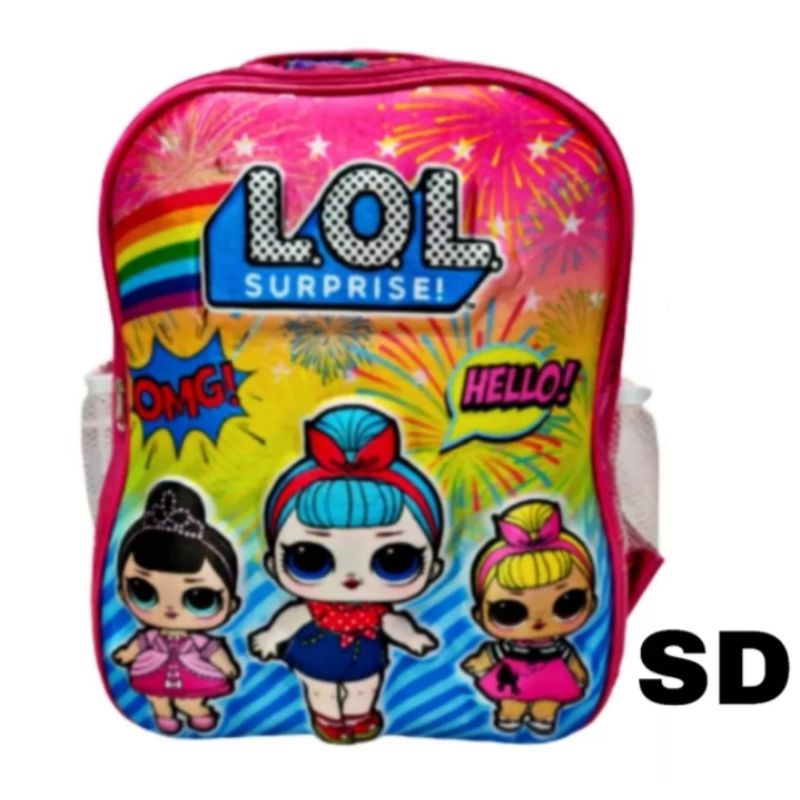 TAS RANSEL ANAK LUCU SD&amp;TK EMBOS 3D,MURAH MERIAH BERKUALITAS