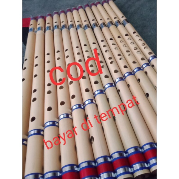suling bambu dangdut  murah bisa COD panjang 65cm
