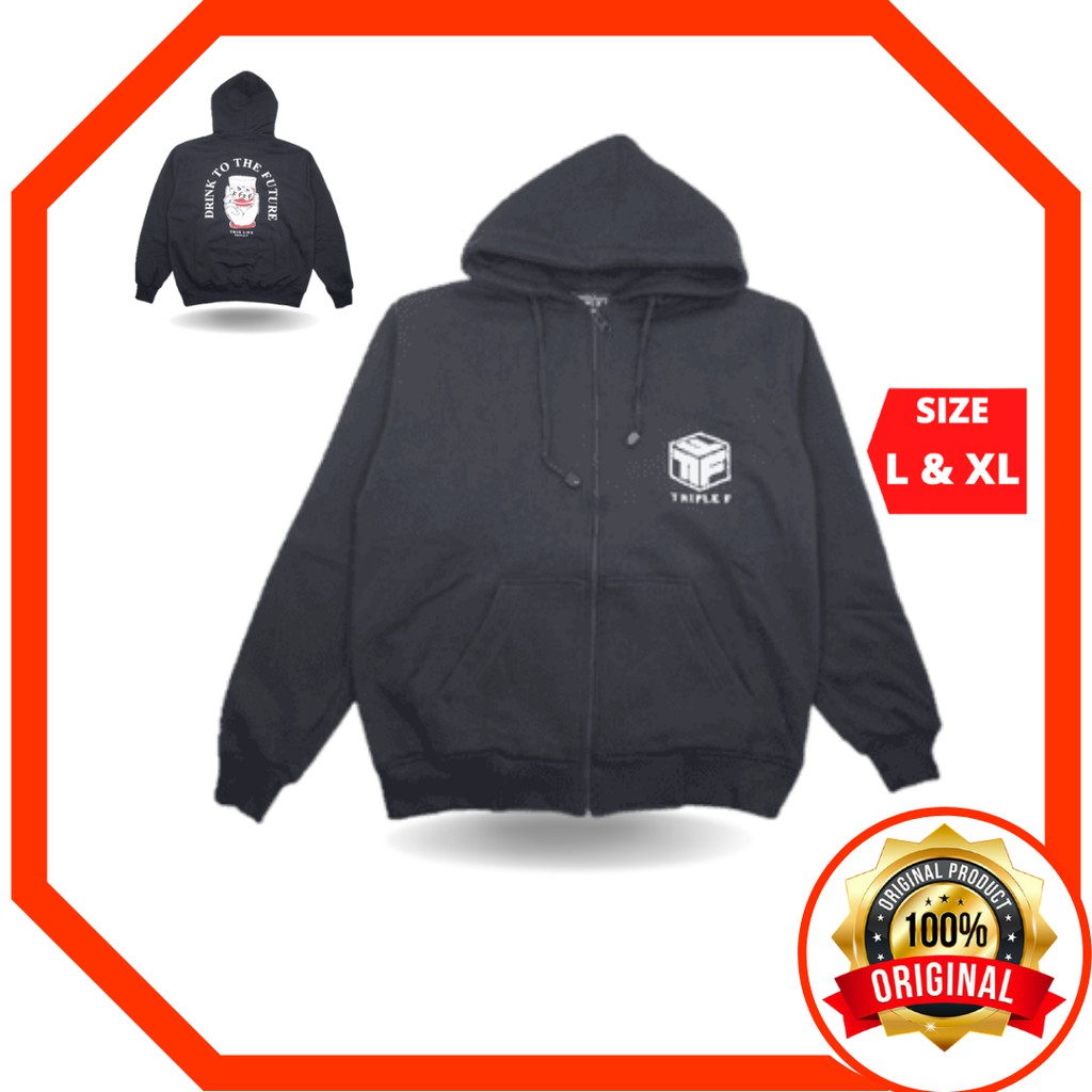 Jaket Hoodie Distro Original Keren Unisex Bahan Berkwualitas Adem Zipper Futura 036