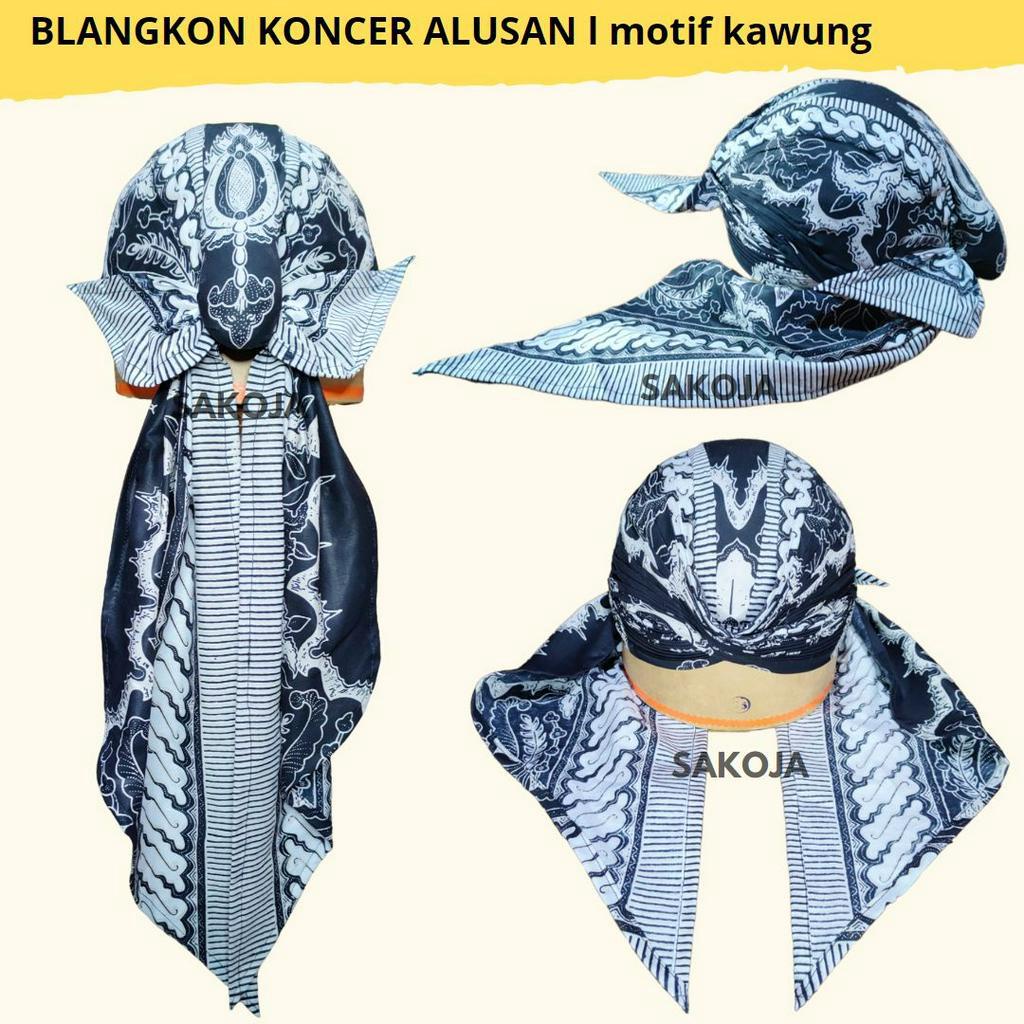 Blangkon Jogja Mataraman Koncer Sliwir Alusan Anak dan Dewasa