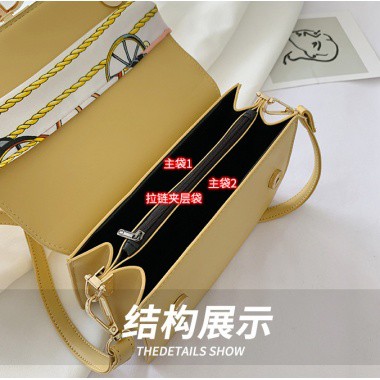 BQ 2827 RISCE TAS SELEMPANG IMPORT WANITA CEWEK PEREMPUAN JAKARTA BATAM SLAYER 15 X 21 X 9