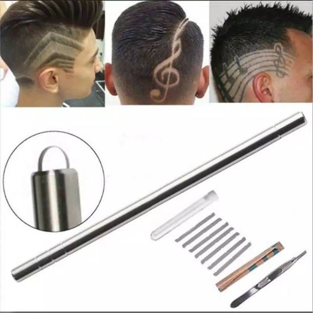 Pen Razor Pisau Cukur Khusus Ukir Rambut Batik Garis Hair Tato Alat Garis Rambut Manual Hair Clipper Shopee Indonesia