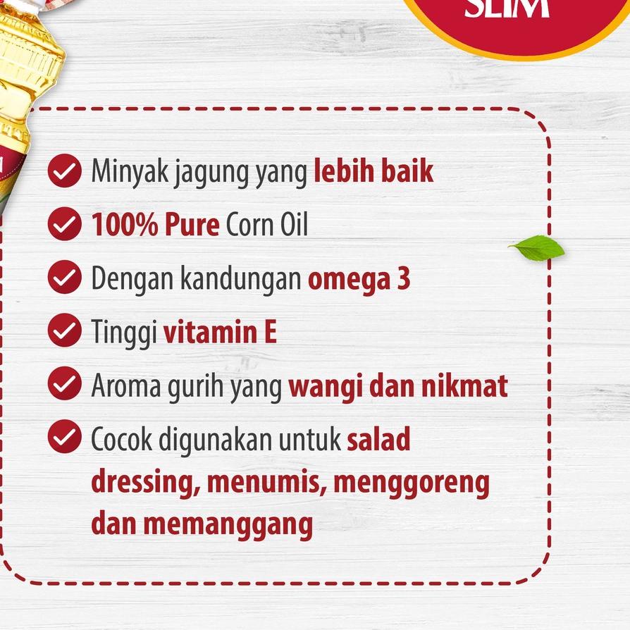 

New! Tropicana Slim Minyak Jagung 946ml - 100% Pure Corn Oil