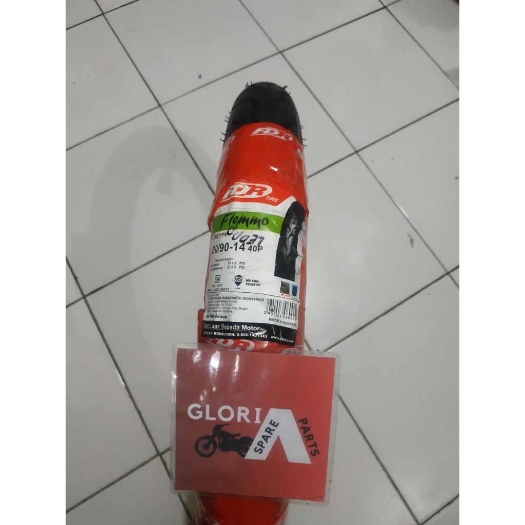 Ban Luar FDR Flemo Flemmo 275 80/90 17 TubeType Bebek