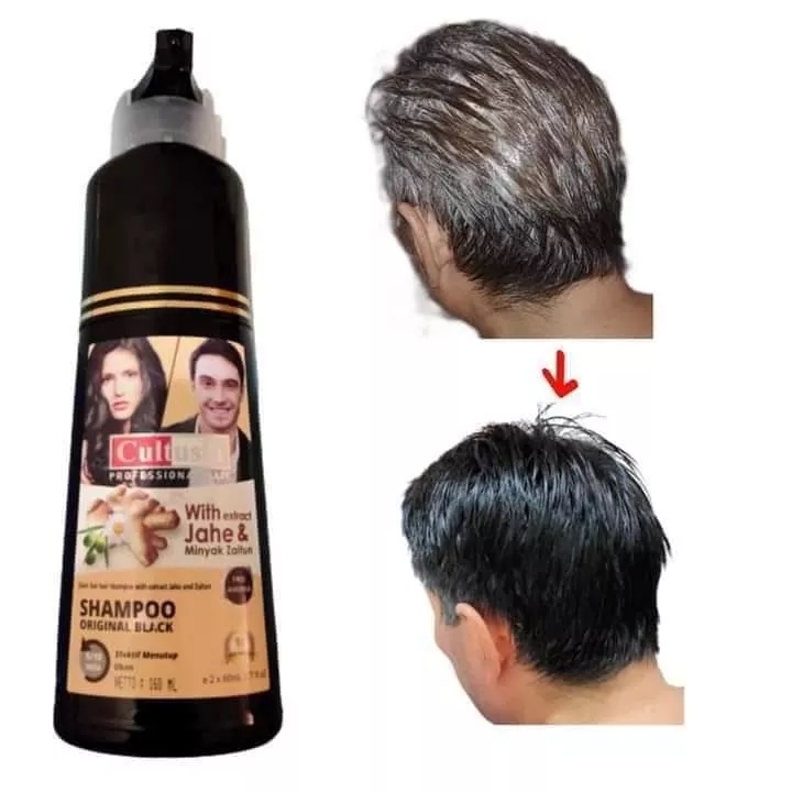 CULTUSIA SHAMPOO ORIGINAL BLACK 160 ML (HITAM) @MJ