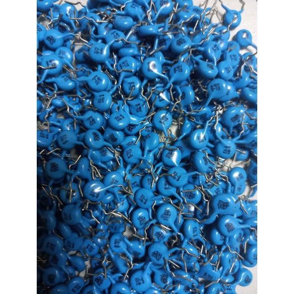 kapasitor 100pf 250v jarak kaki 10mm 100pcs