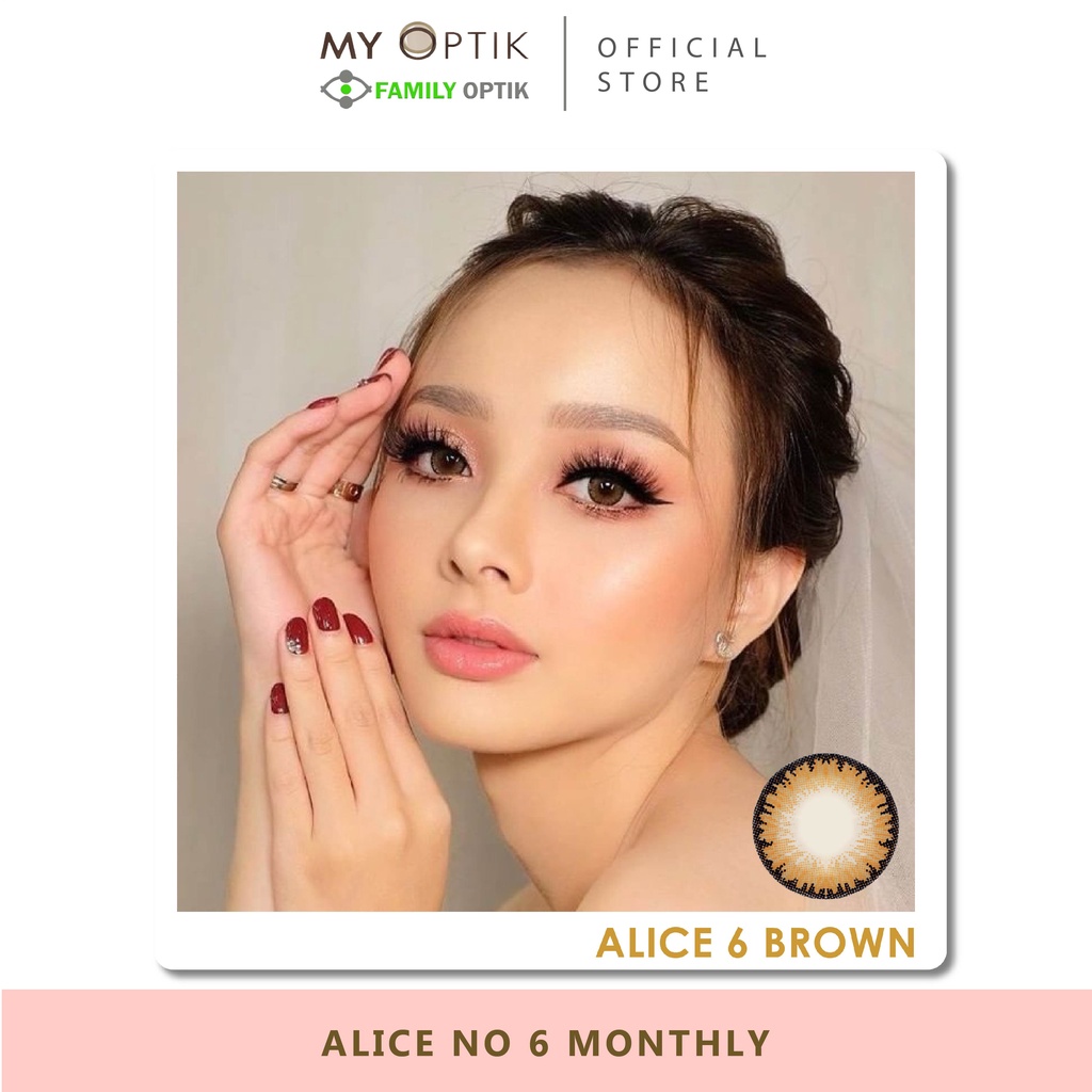 Softlens Minus Alice No 6 lensa warna