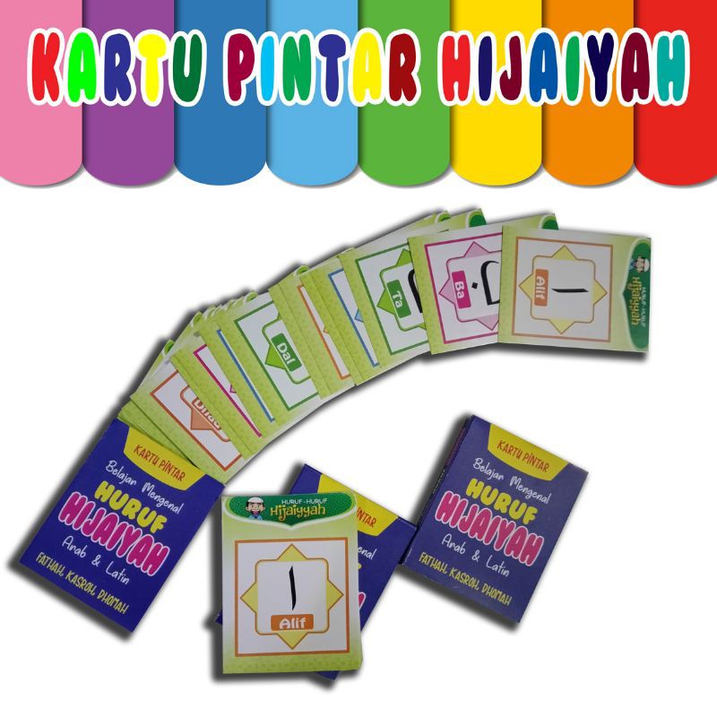 Kartu Pintar Hijaiyah Anak