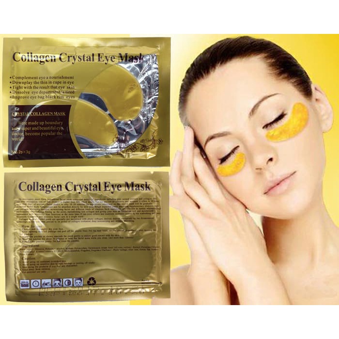 Masker Mata Emas -Gold Collagen Crystal Eye Mask Kuke