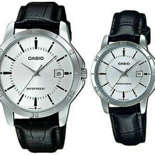 Jam Tangan Couple Casio MTP&amp;LTP-V004L-7A (Harga Sepasang)