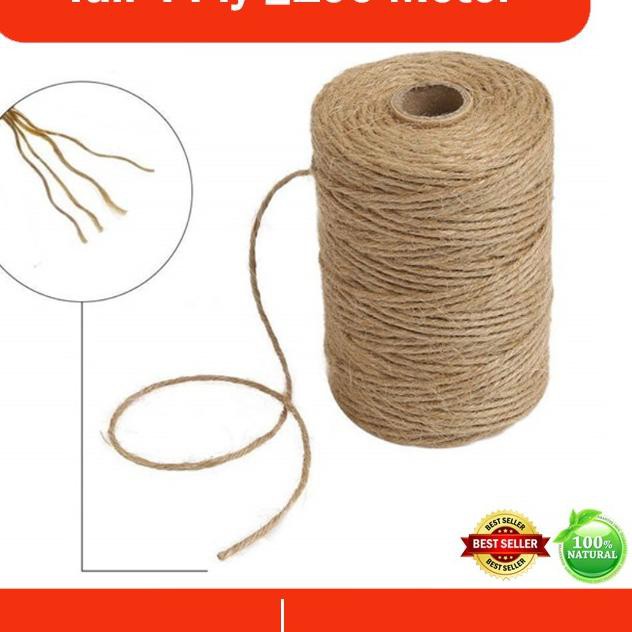 

AZR Tali Goni / Rami 4 PLY Panjang ±100 Meter ≛ e6 (Grosir)