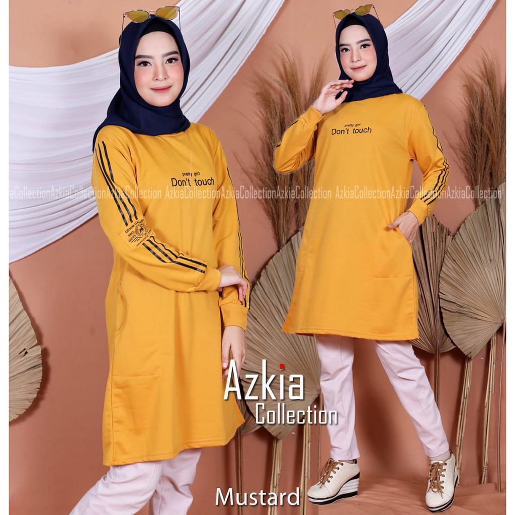 KAOS TUNIK WANITA BAHAN BABYTERRY PREMIUM