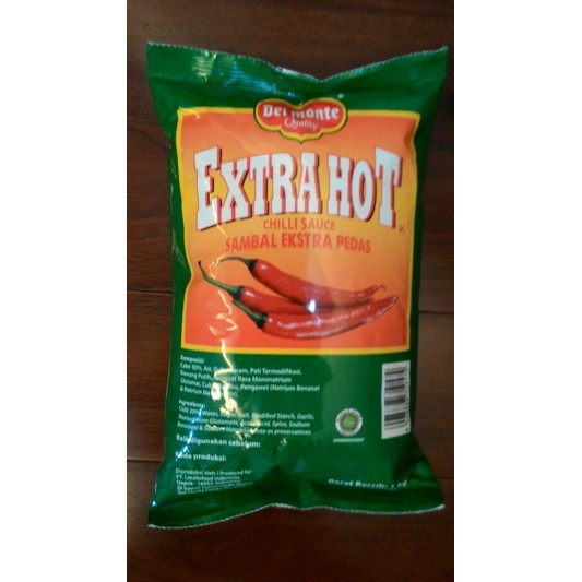

DELMONTE EXTRA HOT (SAMBAL EKSTRA PEDAS) 1 KG