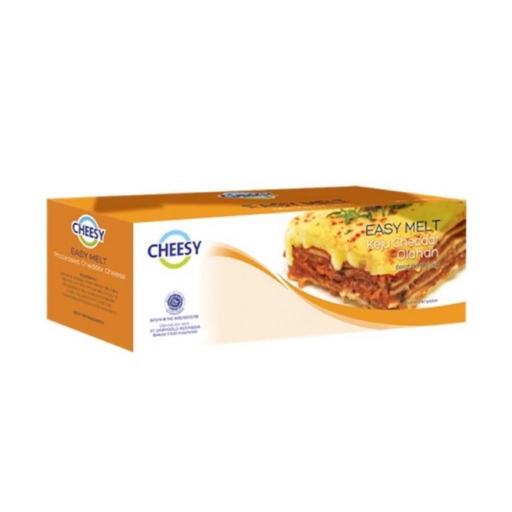 Keju Cheesy Easy Melt Cheddar - Cheddar 500gram