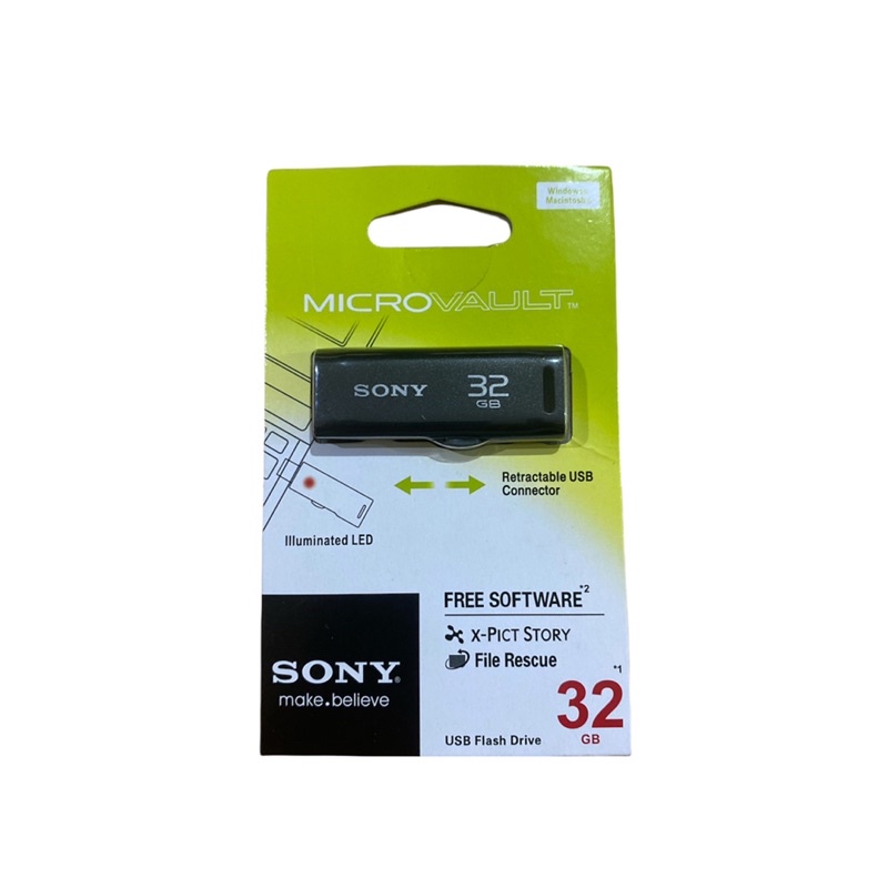 flashdisk - usb disk - Sony kapasitas 2gb - 4gb - 8gb - 16gb - 32gb - 64gb bisa muat video hd