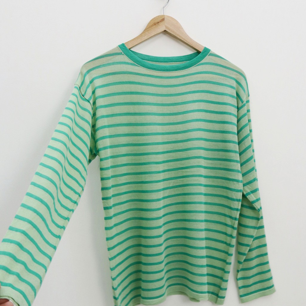 Haven stripe long top -Thejanclothes