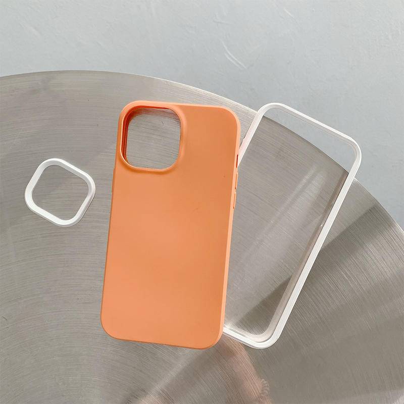 3 In 1 Case Bahan Silikon Tahan Banting Untuk Iphone 13 11 12 Pro Max 7 8 Plus X Xs Max Xr Se 2020