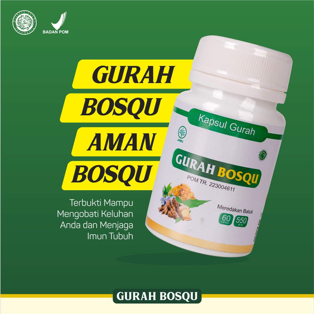 Gurah Bosqu obat tbc paru paruparu nafas sesak batuk sinusitis dan polip hidung menahun bronkitis kronis gurah dahak hidung fit bpom asli original ampuh