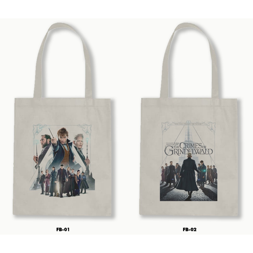 TOTE BAG BLACU - FANTASTIC BEASTS