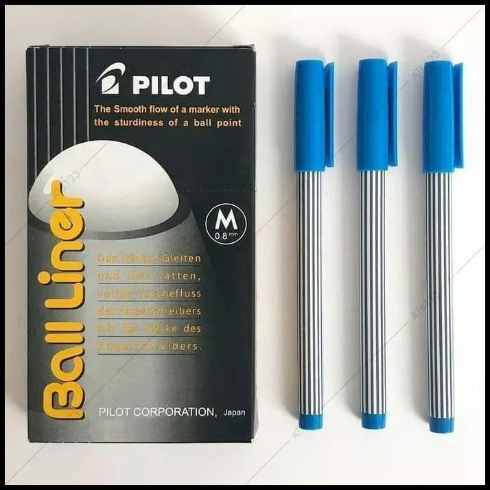 

Vanila | Pulpen Pilot Ball Liner 0,8 Pack